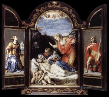 barroco Painting - Tríptico1 Barroco Annibale Carracci